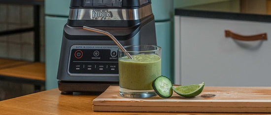 Keto Friendly Cucumber, Lime & Red Berry Power Meal Replacement Smoothie